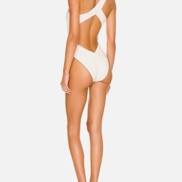 WeWoreWhat Asymmetric One-Piece - NWOT - Picture 4 of 9